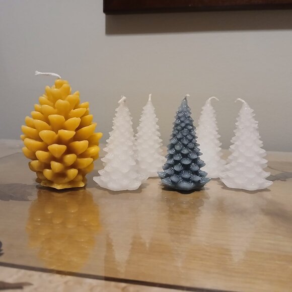 HUGE Yankee Candle & Aromascape Bundle! Pine Scent w/ Bonus Decor Candles - NWT - Picture 13 of 14